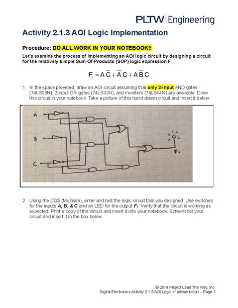 pltw lesson 8 2 key term answers