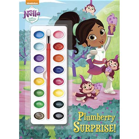 Read Online Plumberry Surprise Nella The Princess Knight Deluxe Paint Box Book 