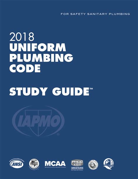 Plumbing Code Study Guide Format