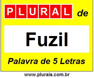 Plural De Fuzil
