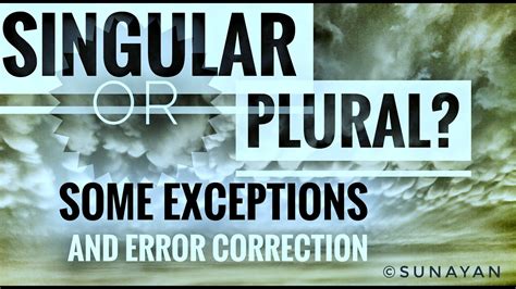 Plurals Of Nouns Some Exceptional Cases 8211 Academic Plural Words That End In Ies - Plural Words That End In Ies