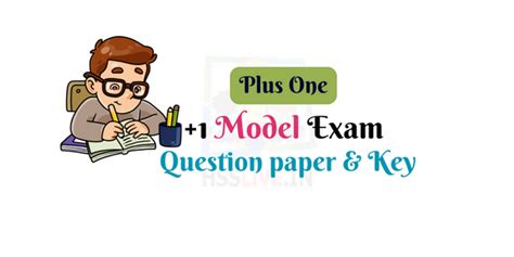 Plus One Model Exam Answer Key 2024