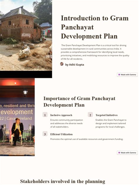 Plus Plan Gram Panchayat