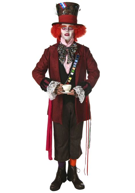 plus size mad hatter costume male