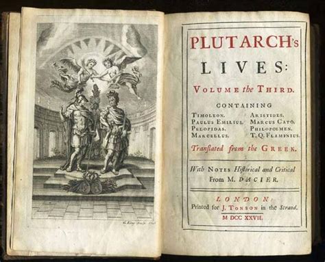 Plutarch Parallel Lives