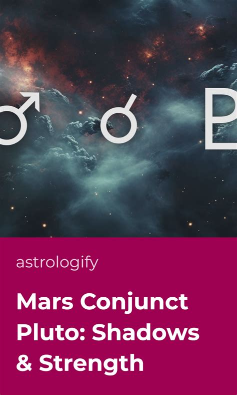 Pluto Conjunct Mars Synastry