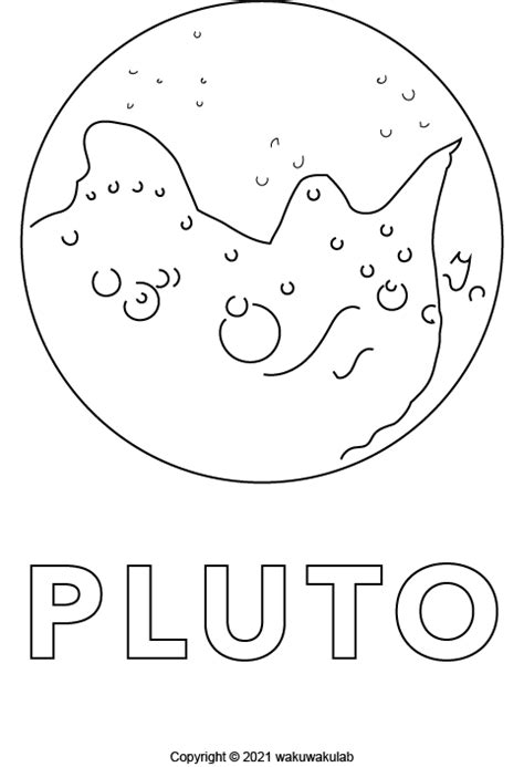 Pluto The Dwarf Planet Coloring Page Coloringcrew Com Dwarf Planets Coloring Pages - Dwarf Planets Coloring Pages