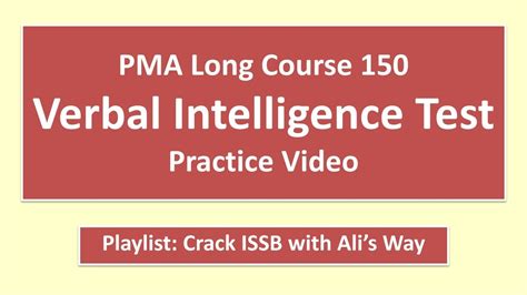 Pma Verbal Questions Initial Test