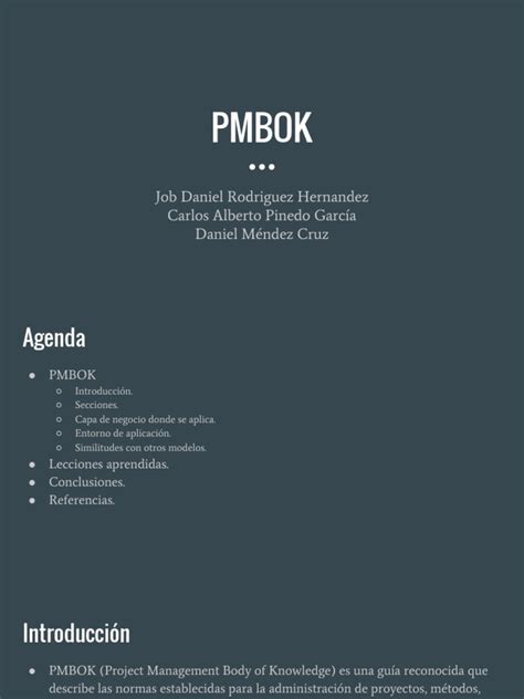 Read Pmbok 4Th Edition Espanol File Type Pdf 