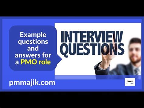 Download Pmo Interview Questions And Answers 