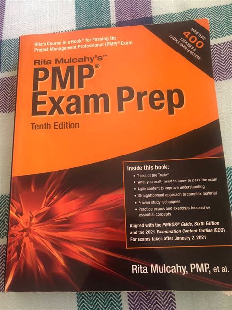 Pmp Exam Prep Tenth Edition By Rita Mulcahy