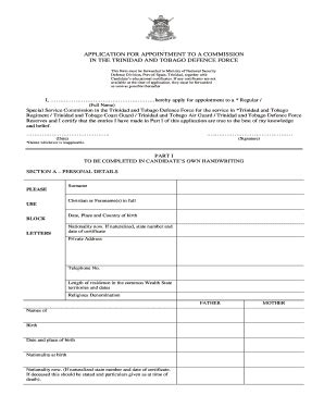 Png Defence Force Application Forms