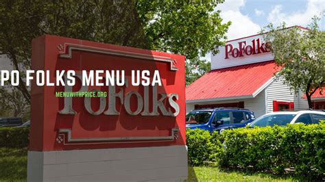 Po Folks Menu