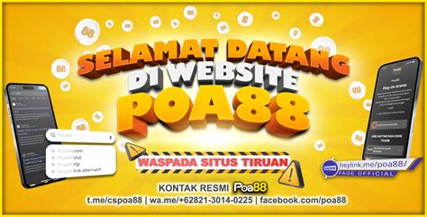 POA88 LOGIN - POA88 Daftar Login Link Alternatif Ga Online Terpercaya