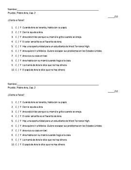 Read Online Pobre Ana Worksheets Answers 