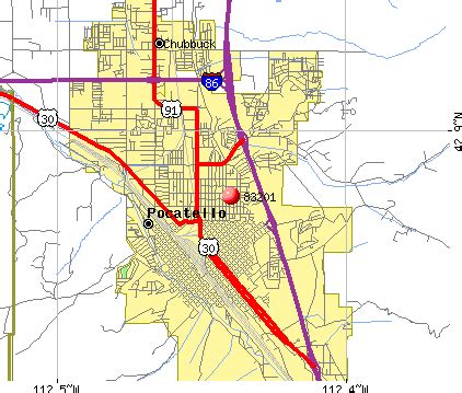 pocatello idaho zip code