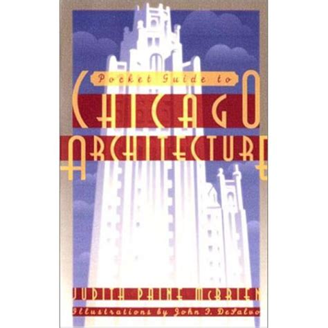 pocket guide to chicago architecture idioma ingles