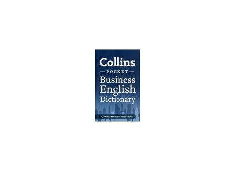 Download Pocket Business English Dictionary Collins Business Dictionaries 