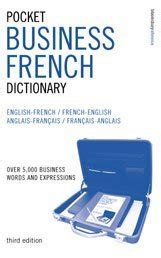 Read Pocket Business French Dictionary Over 5 000 Business Words And Expressions 