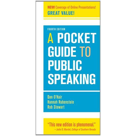 Download Pocket Guide For Public Speaking 4Th Edition 