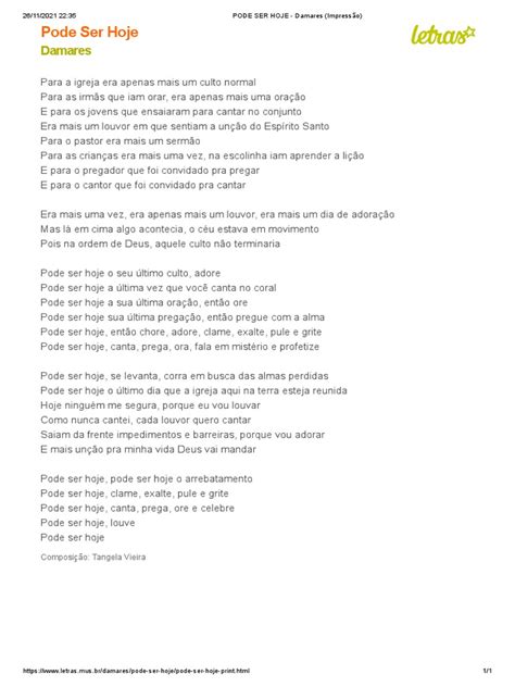 Pode Ser Hoje