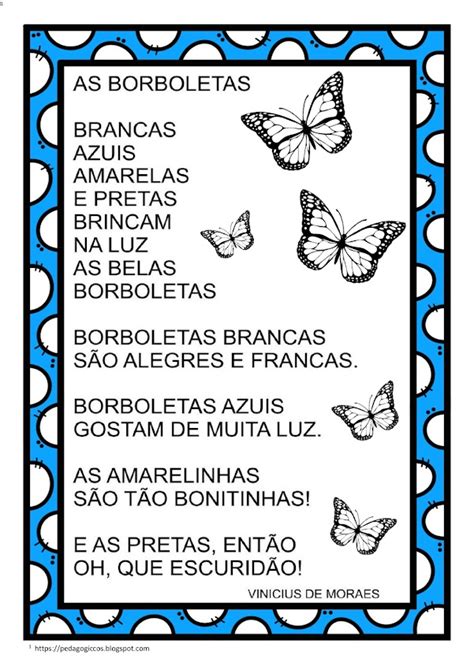 Poemas Sobre As Borboletas