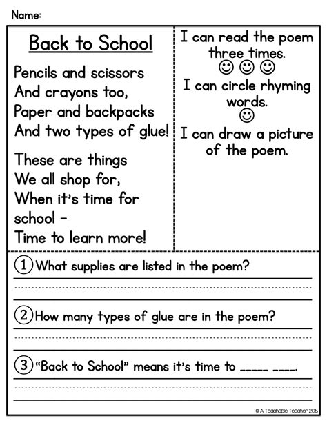 Poems With Questions For Reading Comprehension   Poetry Questions Ks2 Comprehension Activity Teacher Made Twinkl - Poems With Questions For Reading Comprehension