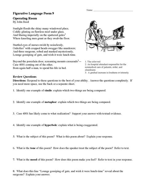 Read Online Poems With Questions And Answers Worksheets 