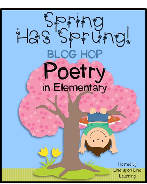 Poetry In Elementary Blog Hop Mrs Plemons 039 Poetry Activities For Kindergarten - Poetry Activities For Kindergarten