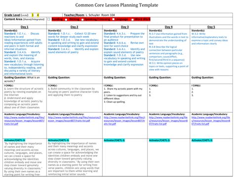 Poetry To The Core Lesson Plan For 2nd Poetry Lesson Plan 2nd Grade - Poetry Lesson Plan 2nd Grade