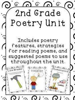 Poetry Unit Second Grade Teaching Resources Tpt 2nd Grade Poetry Unit - 2nd Grade Poetry Unit