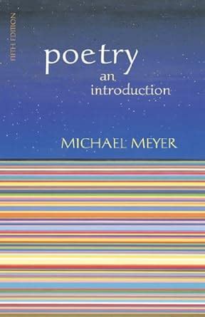 Full Download Poetry An Introduction By Michael Meyer 