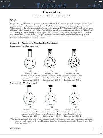 pogil chemistry answer key gas variables