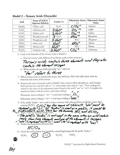 Read Online Pogil Activities For High School Chemistry Gas Variables Answers 