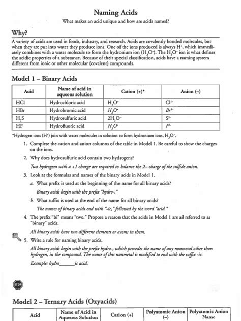 Read Pogil Naming Acids And Answers 