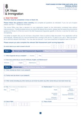 Points Based System Form Vaf9 Nov 2014 Appendix 3 Tier