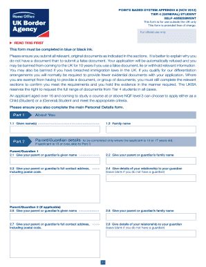 Read Points Based System Form Vaf9 Nov 2014 Appendix 3 Tier 