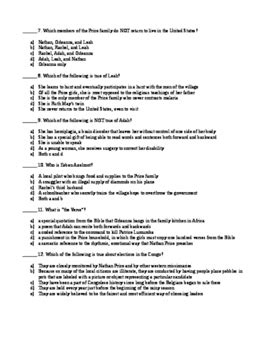 Read Poisonwood Bible Multiple Choice Test Answers 