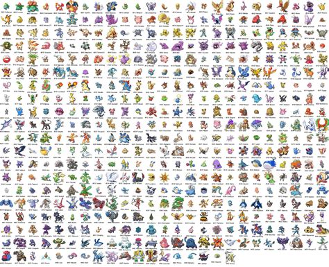 pokemon names - émon by National Poké