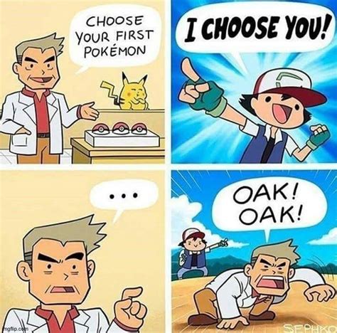 Pokemon Professor Oak Memes