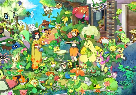 Pokemon Tipo Planta