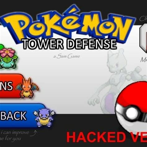 pokemon tower defense 3 hacked no