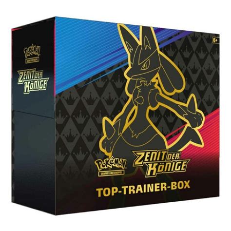 pokemon zenit der könige top trainer box deutsch