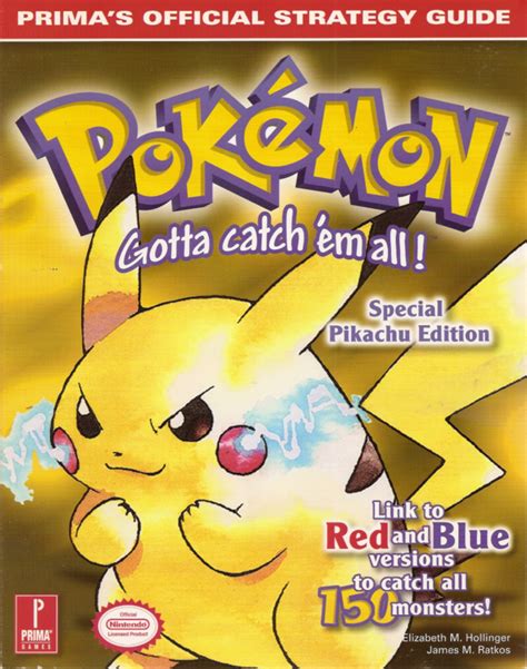 Read Pokemon Yellow Prima Strategy Guide 