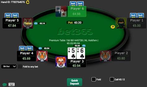 poker bet365 non funziona mugz
