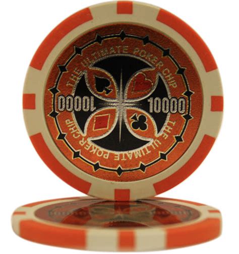 poker chips laser