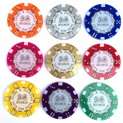 poker chips of casino eleu france