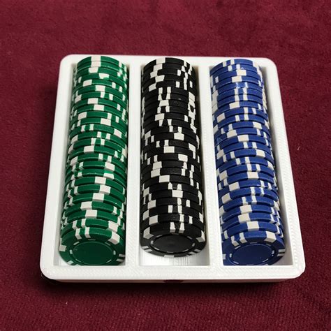 poker chips tray