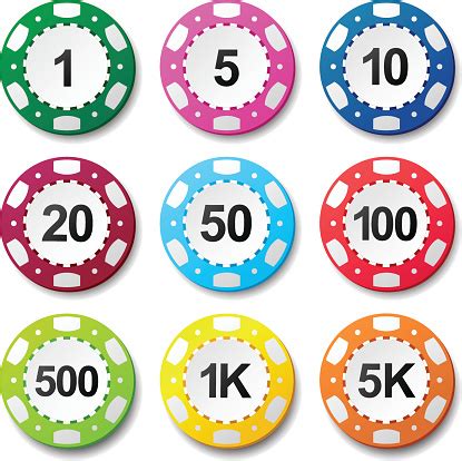 poker chips zahlen