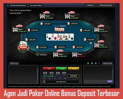 poker online bonus deposit indonesia fehw switzerland